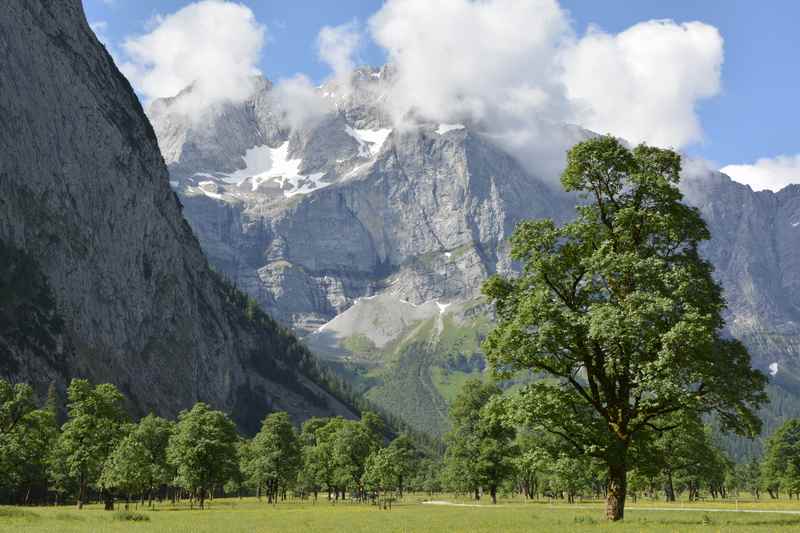 Das große Finale der König Ludwig Karwendeltour: Der große Ahornboden