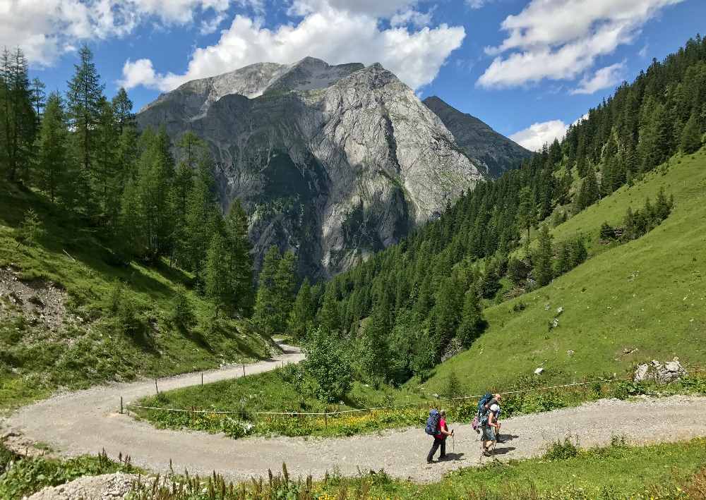 Die Wanderung vom Ahornboden zur Binsalm