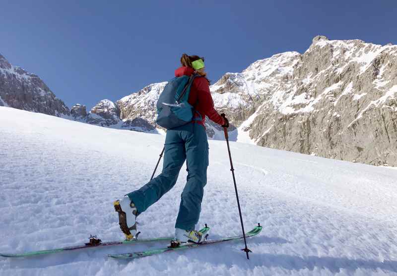 Wirklich eine der bekanntesten Frühlingsskitouren in den Alpen: Vom Ahornboden auf den Hochglück