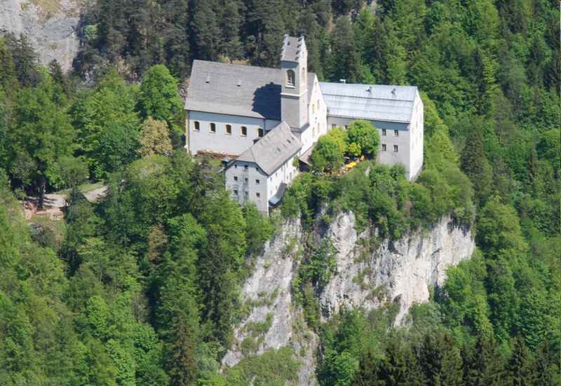 Wallfahrtsort St. Georgenberg im Karwendel, zwischen Ahornboden und Inntal