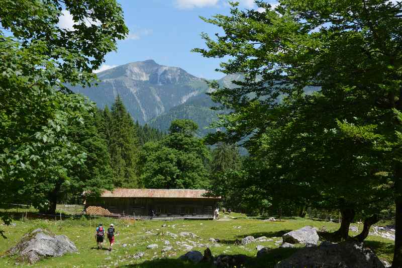 Die Tortalalm im Karwendel