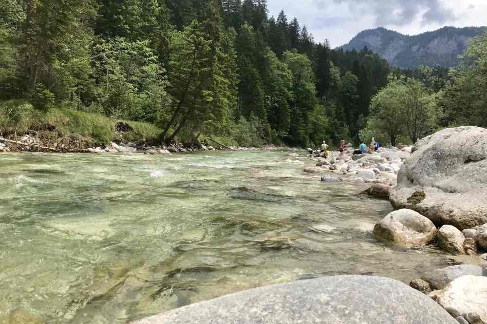 Das ist der Drehort für die Kajakszenen in der TV Serie Berginternat Bergbrunn