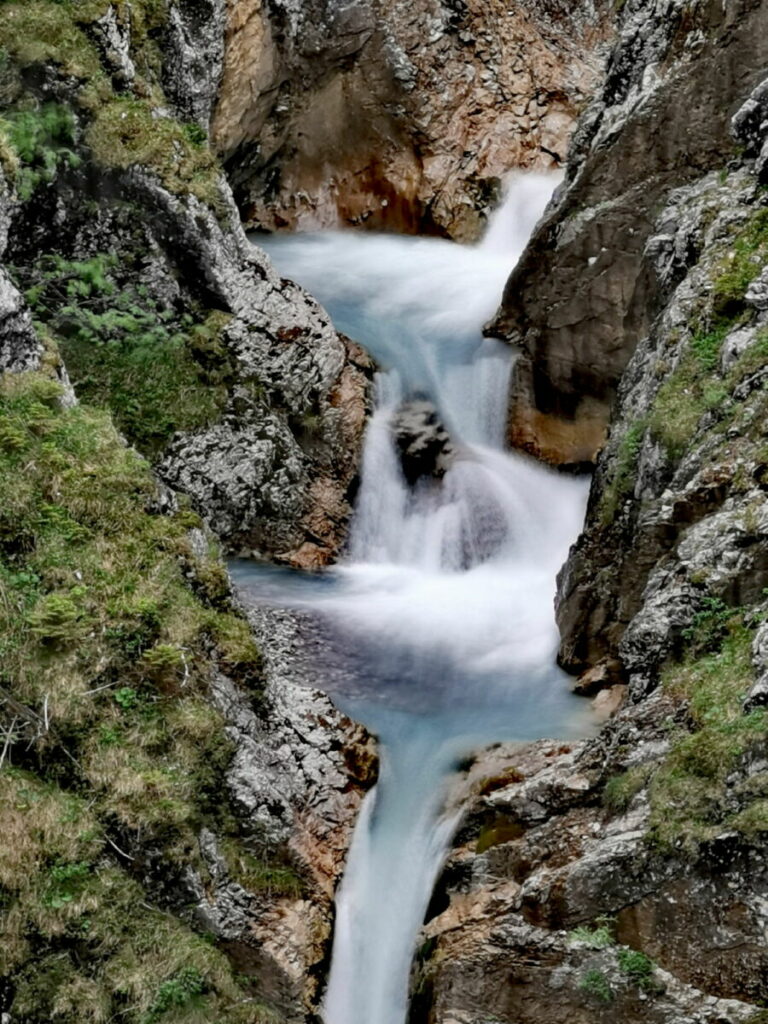 Ahornboden Wanderung - der Jungfernsprung in Hinterriss