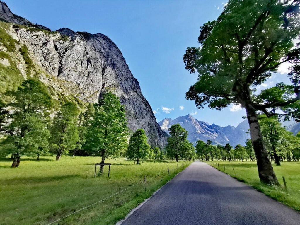 Ausflug Alpen - zum traumhaft schönen Ahornboden