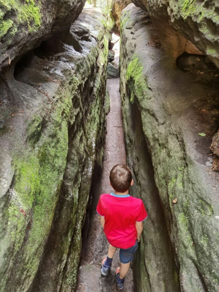 Naturschauspiel Felsenlabyrinth - besondere Abenteuer in der Natur