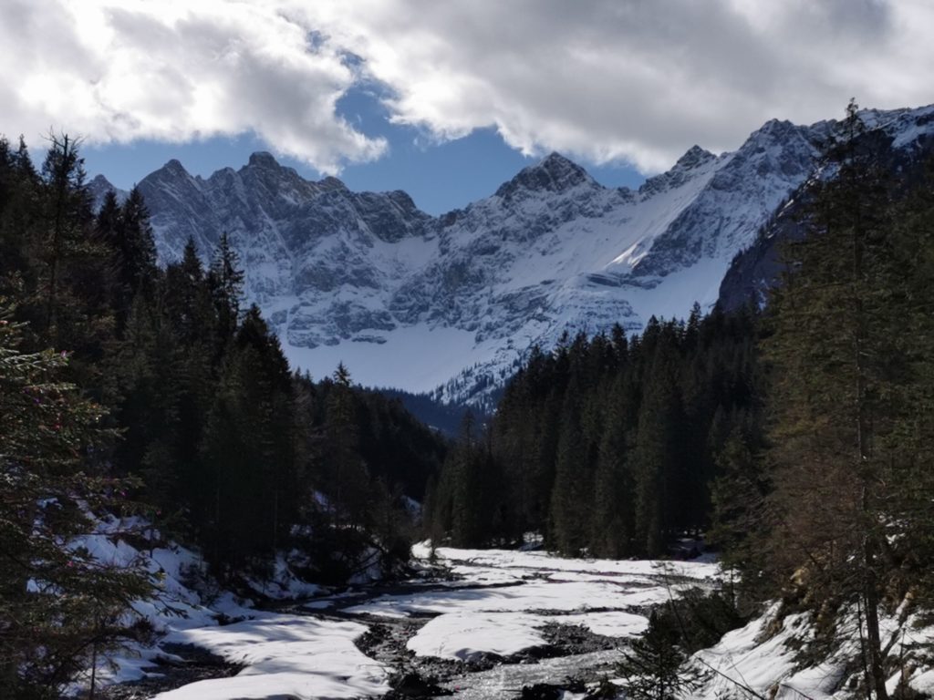 Karwendel: Das Johannestal im Winter