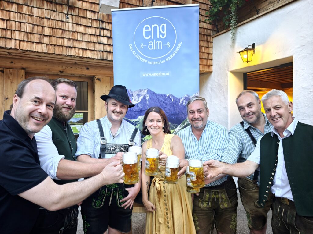 Zünftige Feier zum Käseanschnitt 2026 auf der Eng Alm