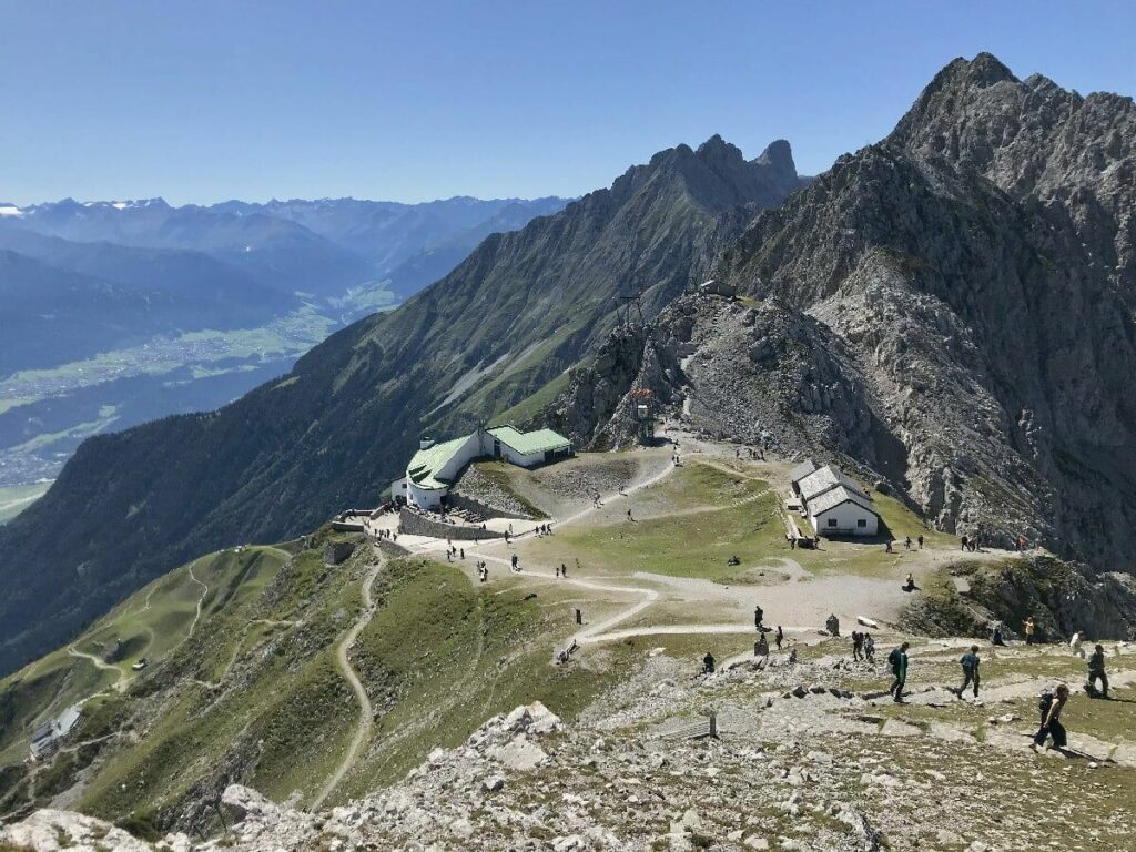 Das Hafelekar ist ganz oben im Karwendel, auch als TOP OF INNSBRUCK bezeichnet