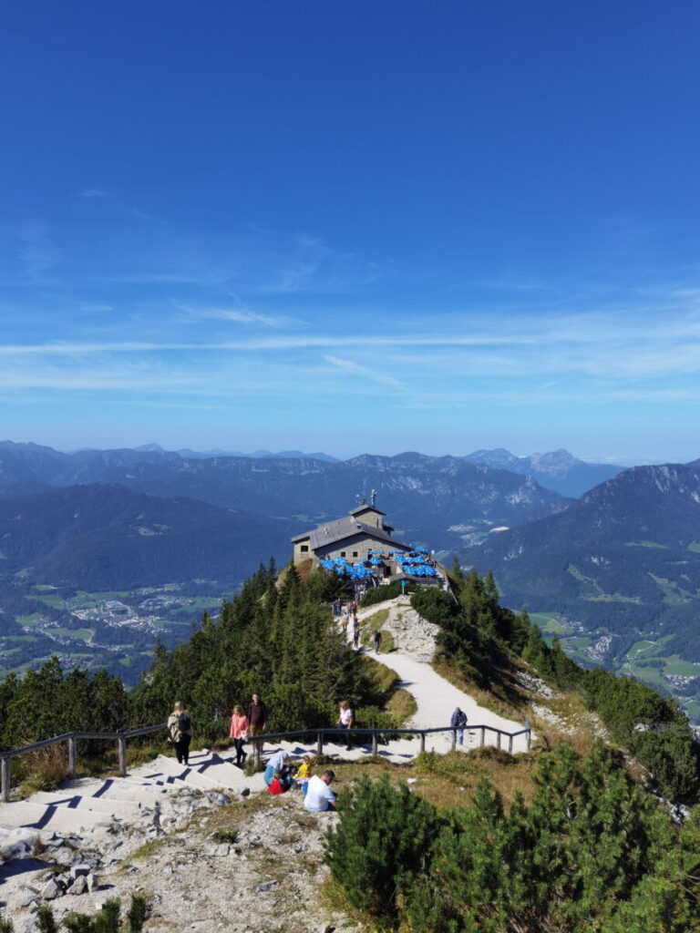 Münchner Hausberge vom Kehlsteinhaus gesehen