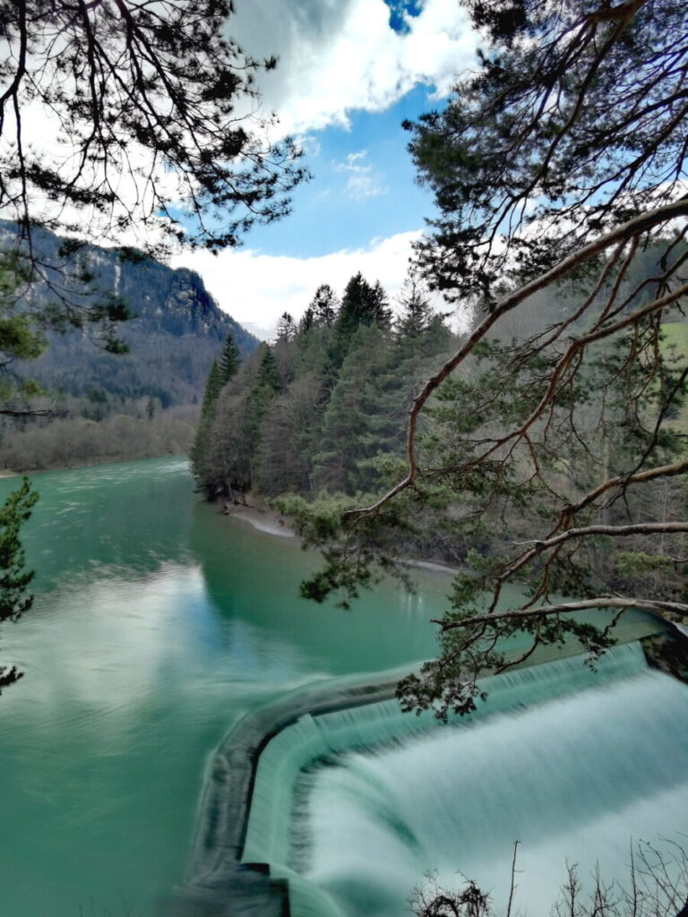 Der Lechfall ist ein Ausflugsziel in den Münchner Hausbergen