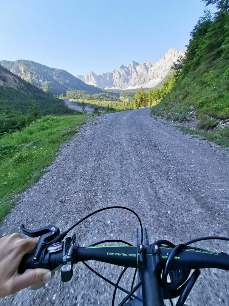 MTB kleiner Ahornboden - aus dem Risstal hinauf ins Karwendel