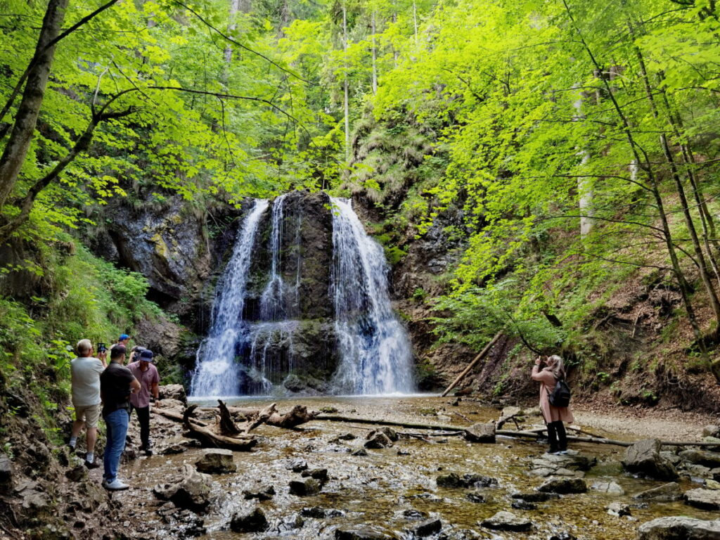 Münchner Hausberge mit Erfrischung am Wasserfall: Die Josefsthaler Wasserfälle