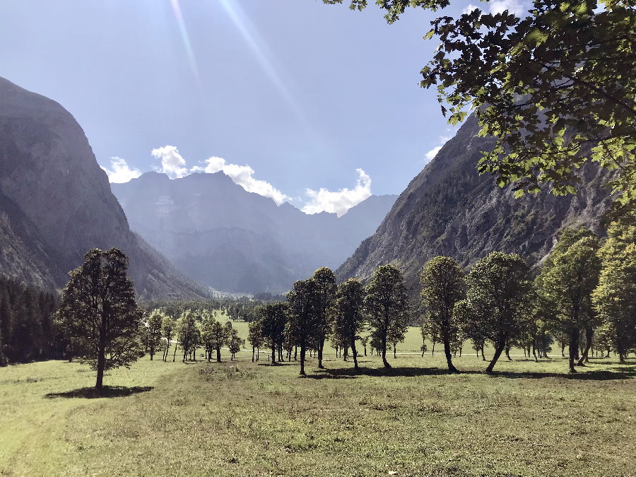 Naturpark Karwendel - das ist die schöne Ecke am Großen Ahornboden