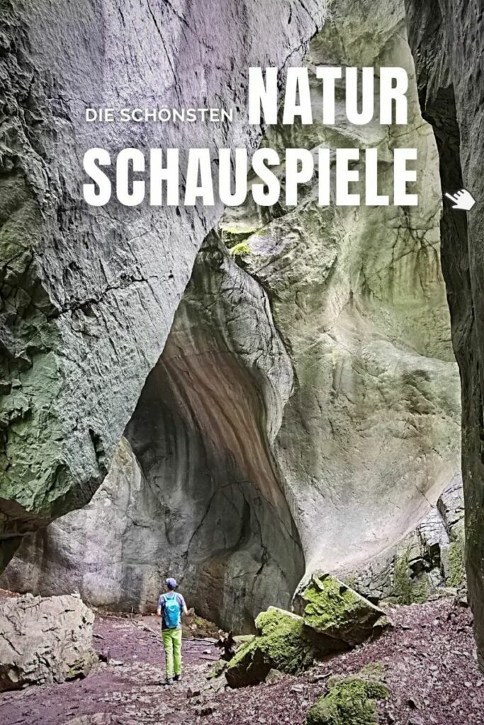 Naturschauspiel Kirchle in Vorarlberg