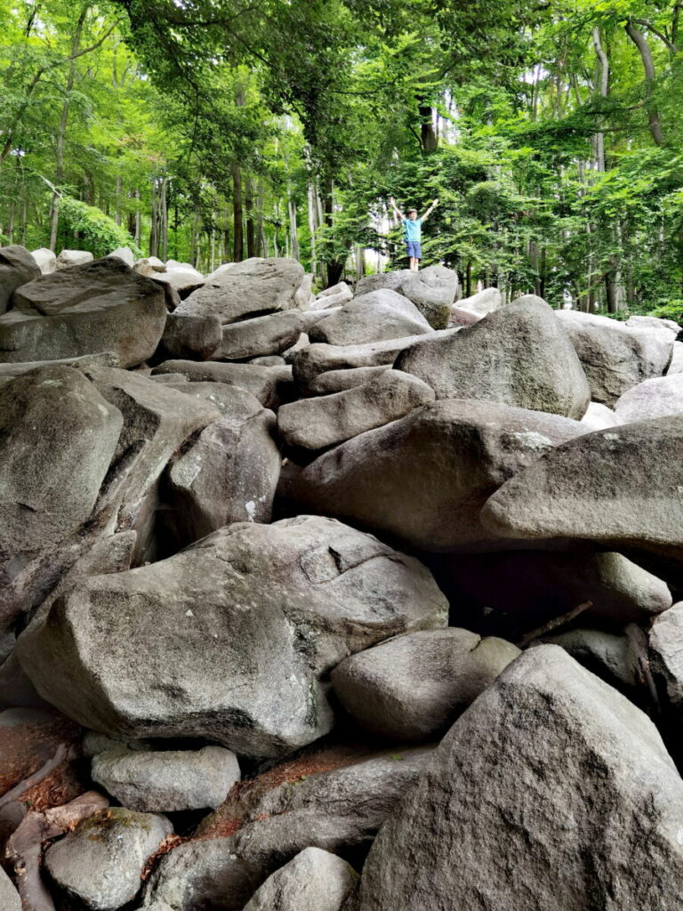 Naturschauspiel Deutschland - das Felsenmeer im Odenwald