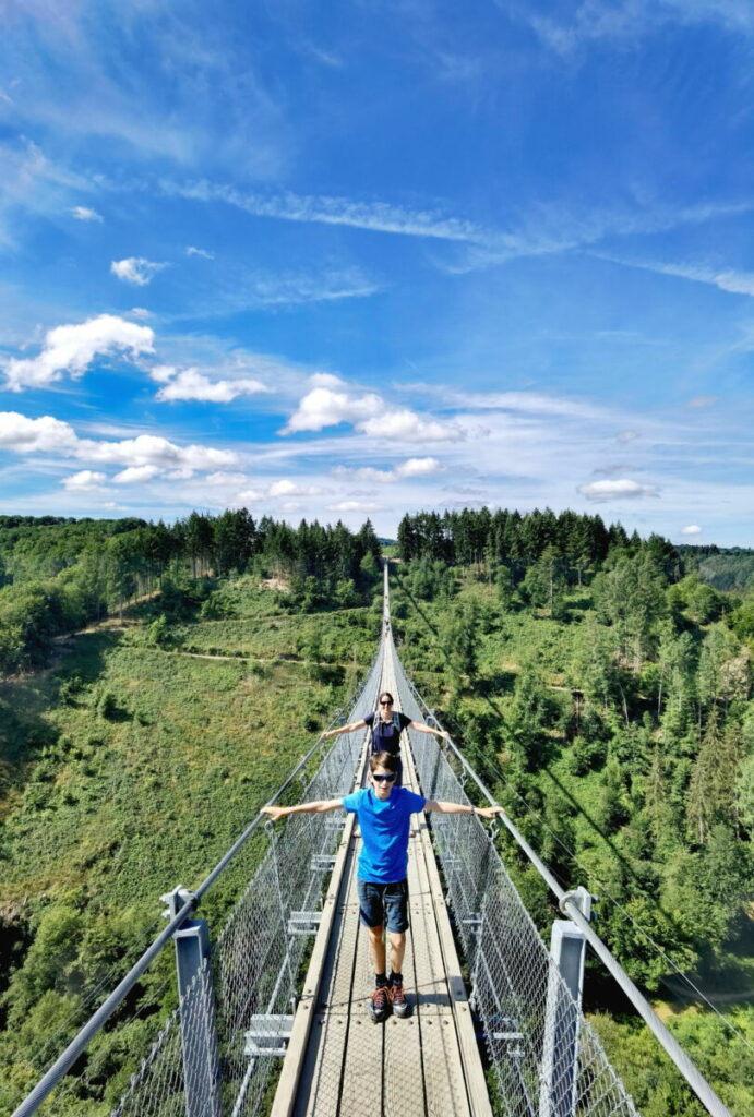 Naturschauspiel Geierlaybrücke in Deutschland