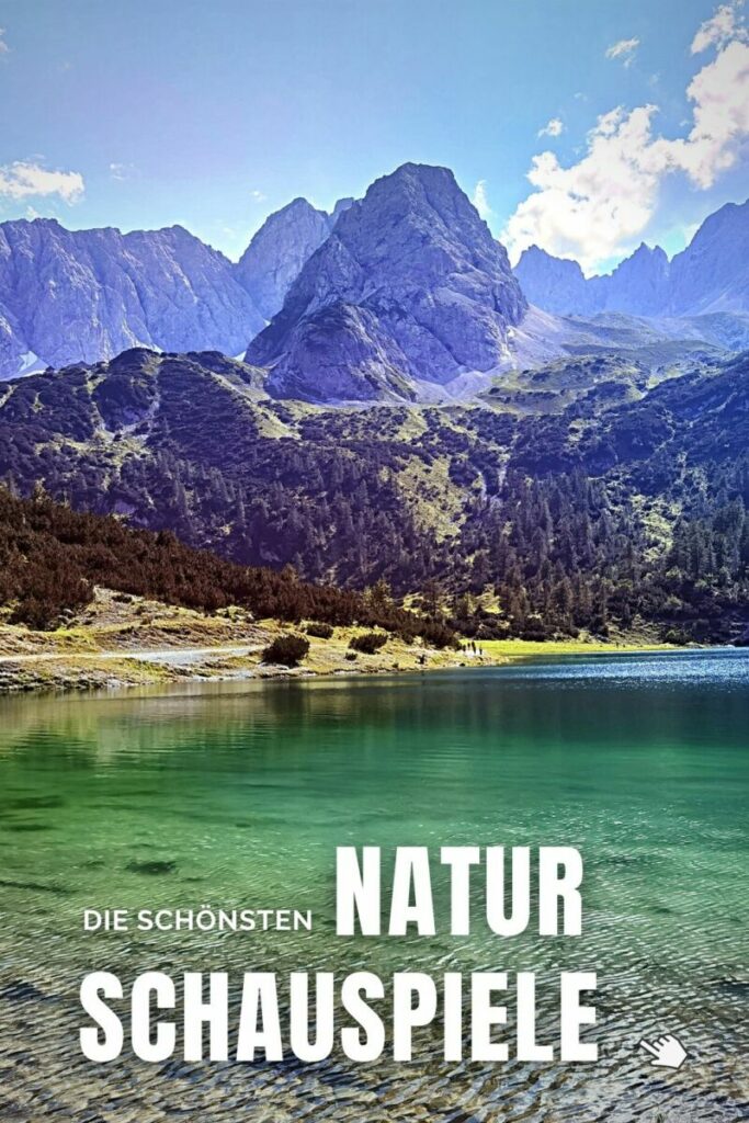 Naturschauspiel Seebensee in Tirol