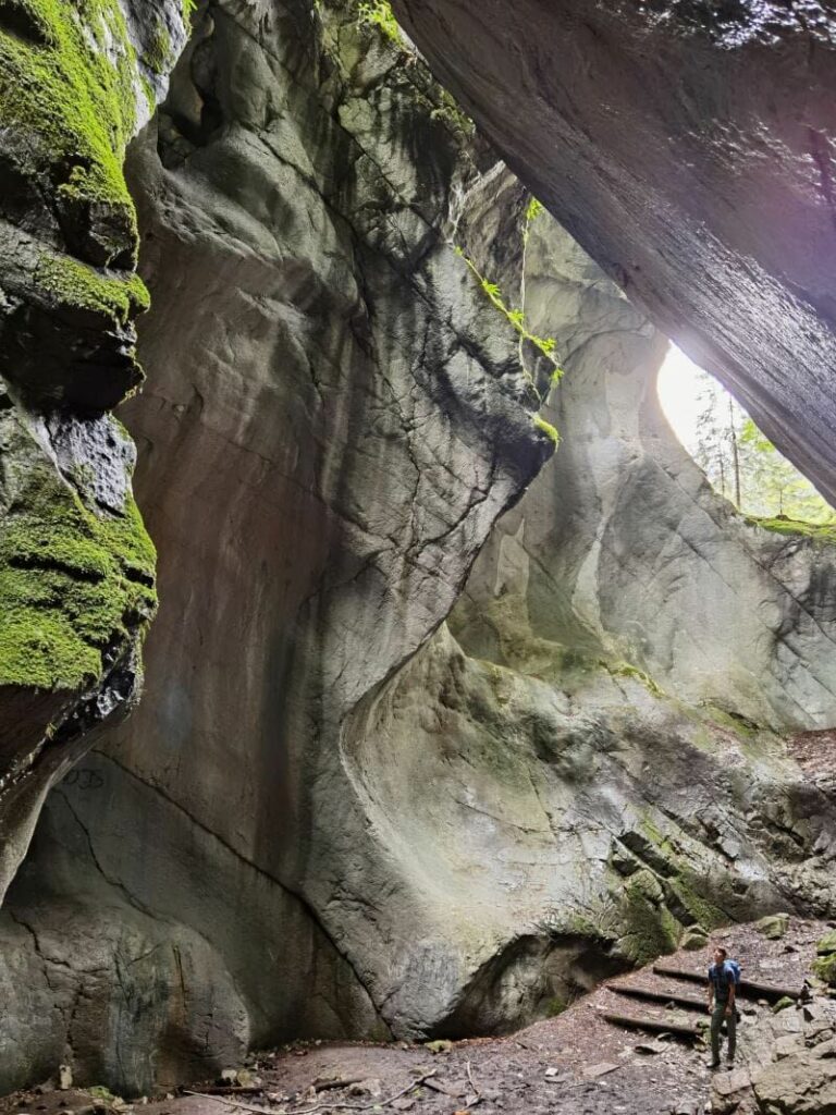 Naturschauspiele Österreich - das Kirchle oberhalb der Rappenlochschlucht 