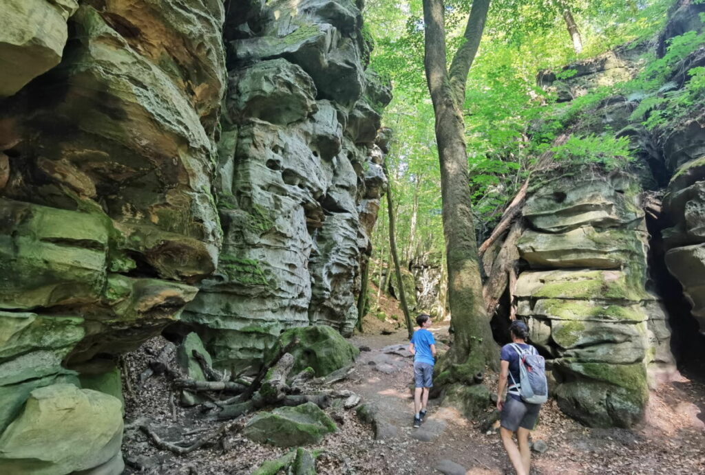 Naturschauspiele Rheinland Pfalz - die Teufelsschlucht in der Eifel