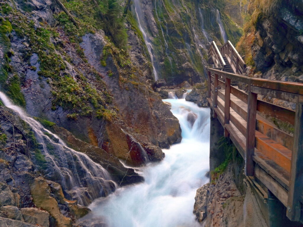 Naturschauspiel in Deutschland - die Wimbachklamm