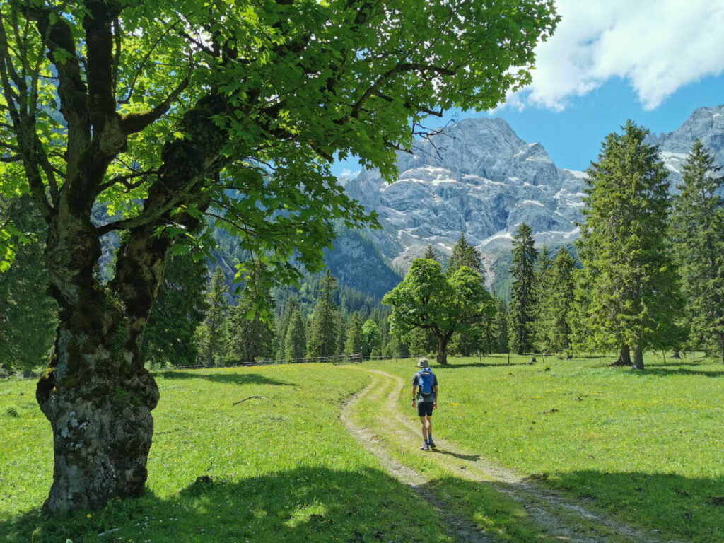 Geheime Wanderung ab Hinterriss aus dem Risstal ins Karwendel