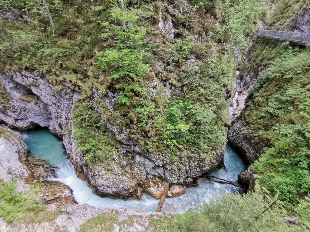 Die Leutaschklamm zwischen Bayern und Tirol